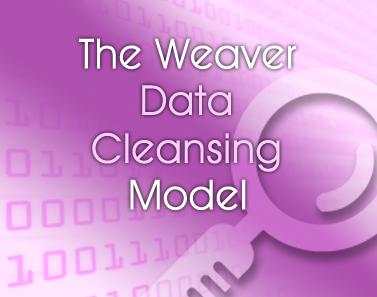 The Weaver data Cleansing Model